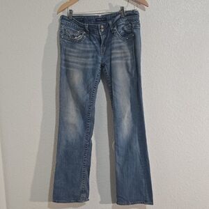 Women Viggos Diamond Bootcut Jeans Size 9/10 Length 33